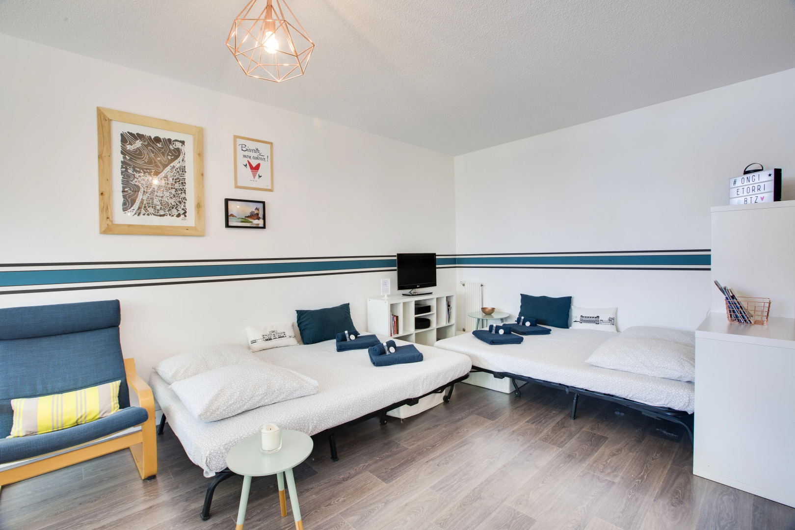 Апартаменты Bel appartement a deux pas de la cote des basques