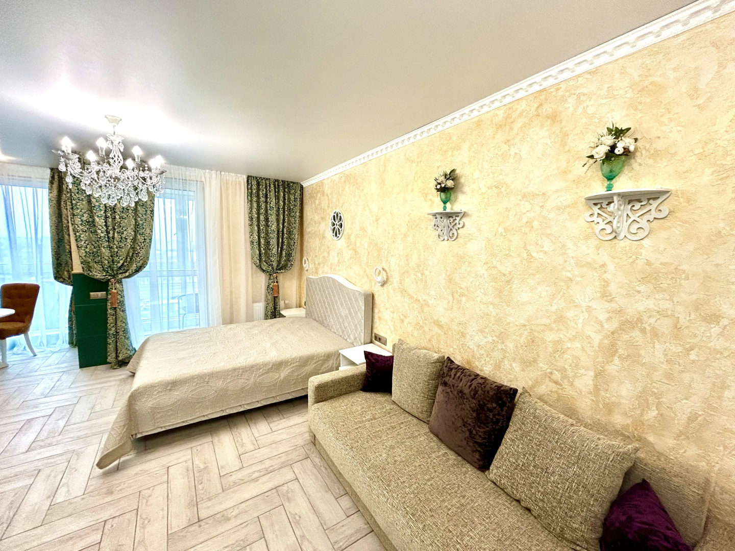 Квартира Уютная студия на улице Савицкого 12