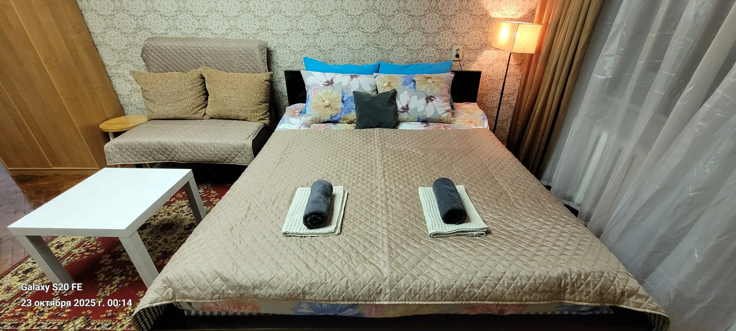 Квартира светлая уютная с панорамным видом