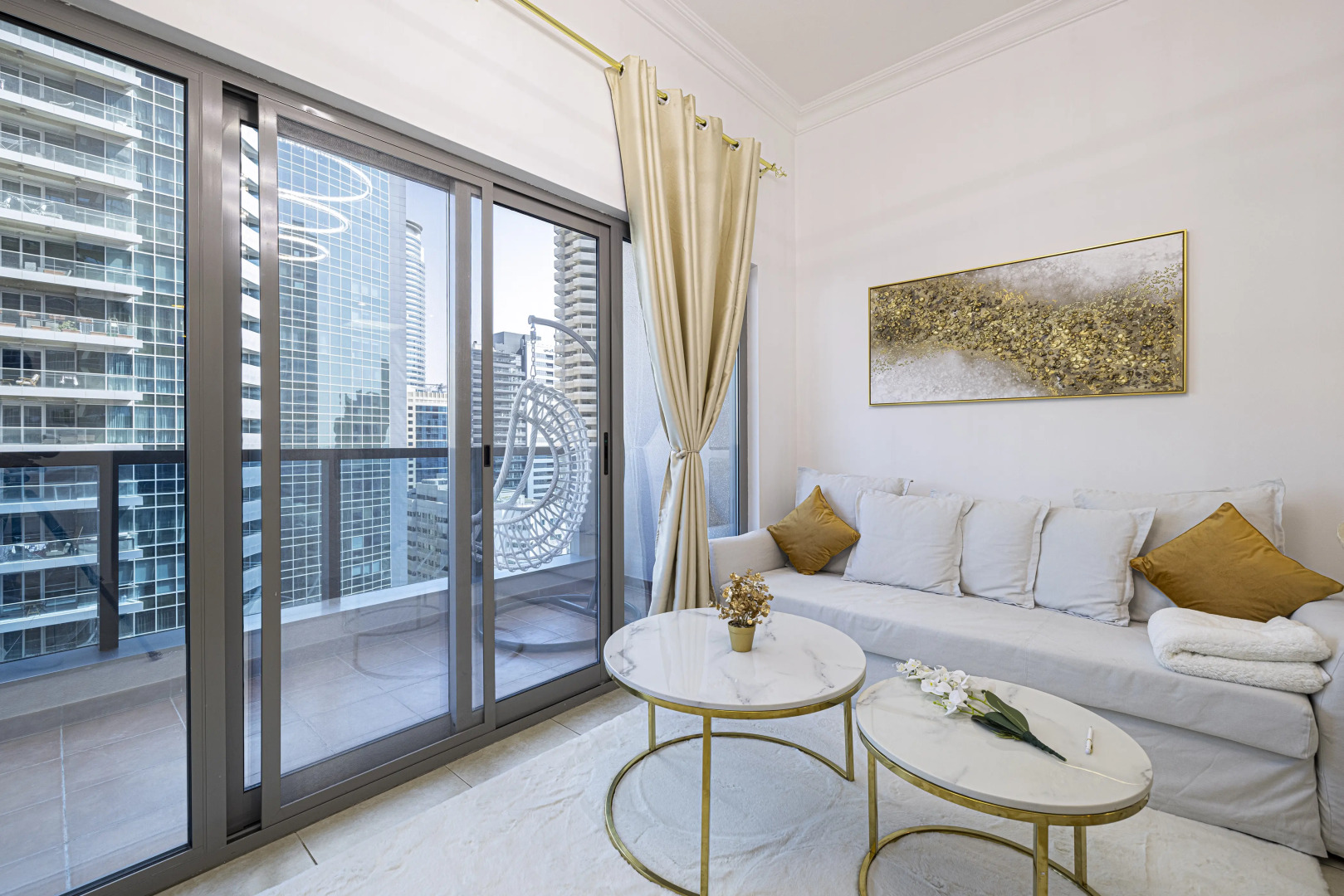 Квартира Luxury and spacious full Marina view