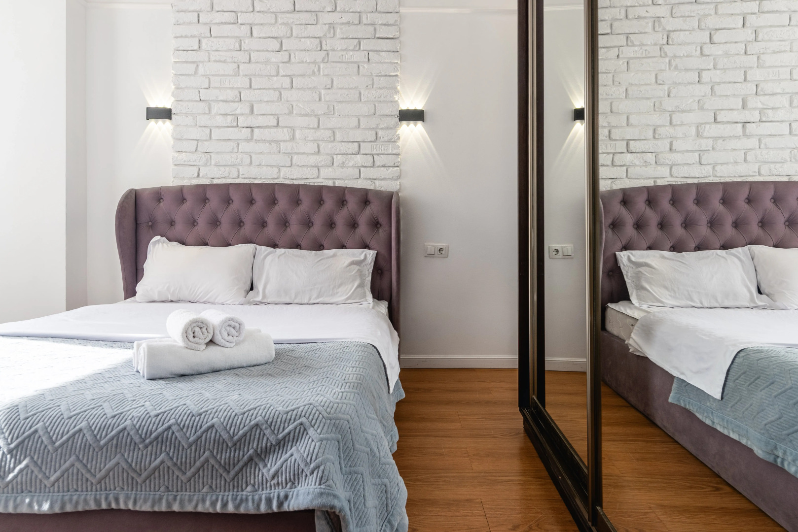 Апартаменты светлые в стиле софт-минимализм