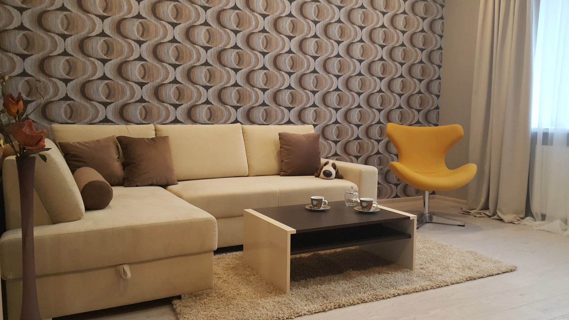 Апартаменты новые двухкомнатные  в центральном районе