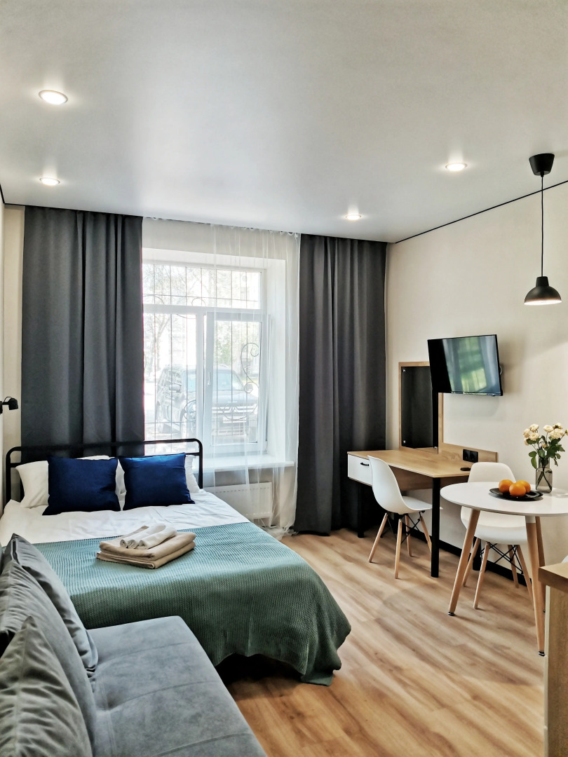 Апартаменты Студии Черника на Восьмиэтажке