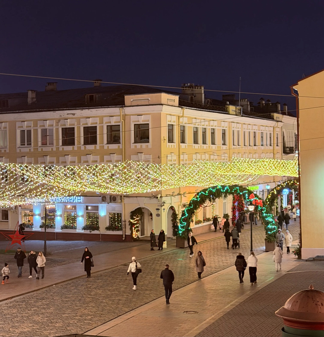 Апартаменты в самом центре города с видом на пешеходную улицу