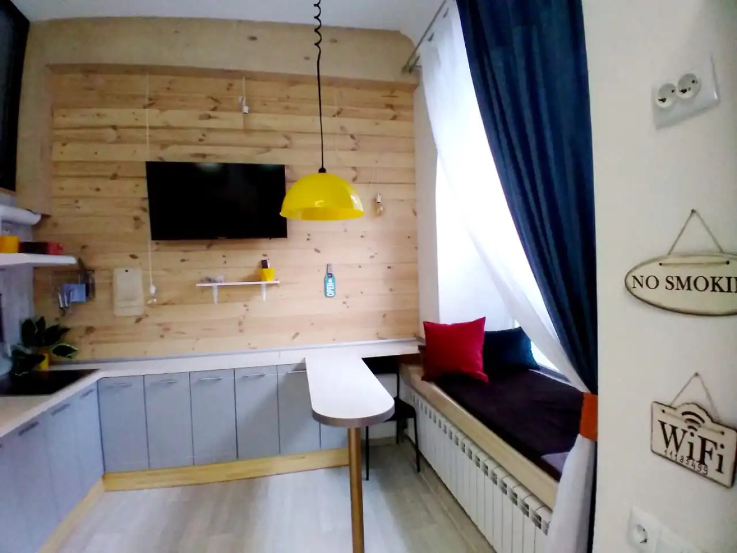 Апартаменты Лофтстудия на улице Бабушкина 57