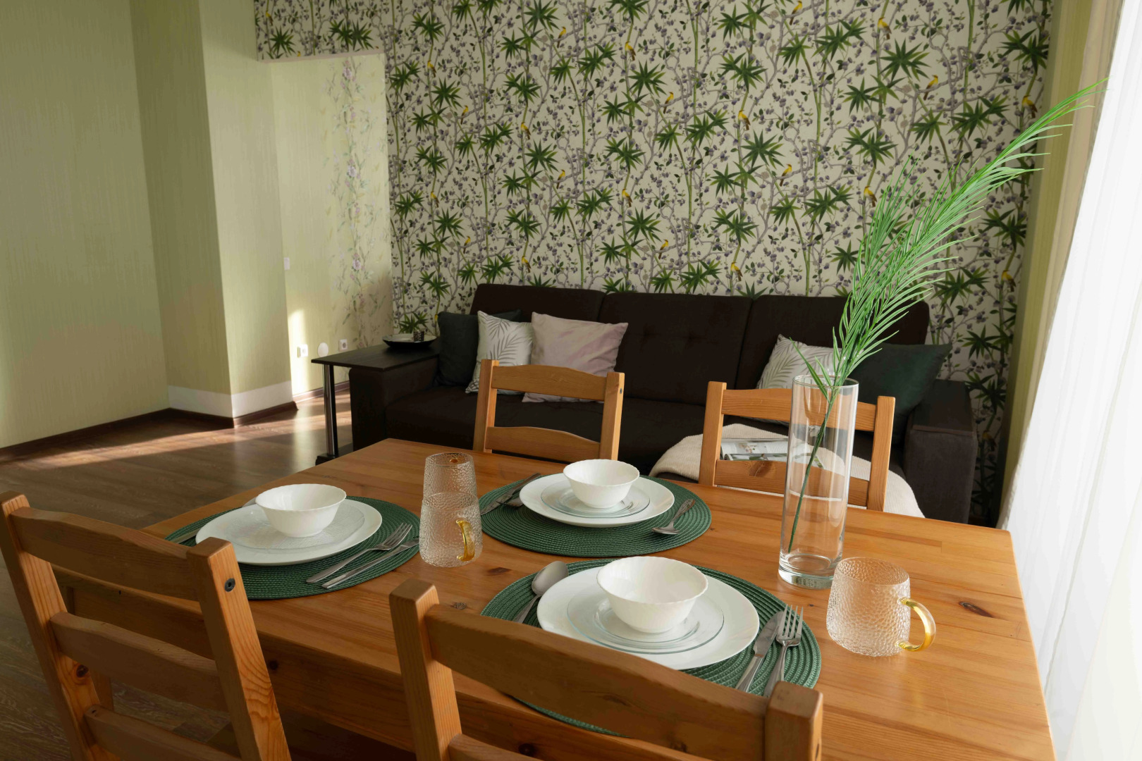 Квартира с видом рядом с парком