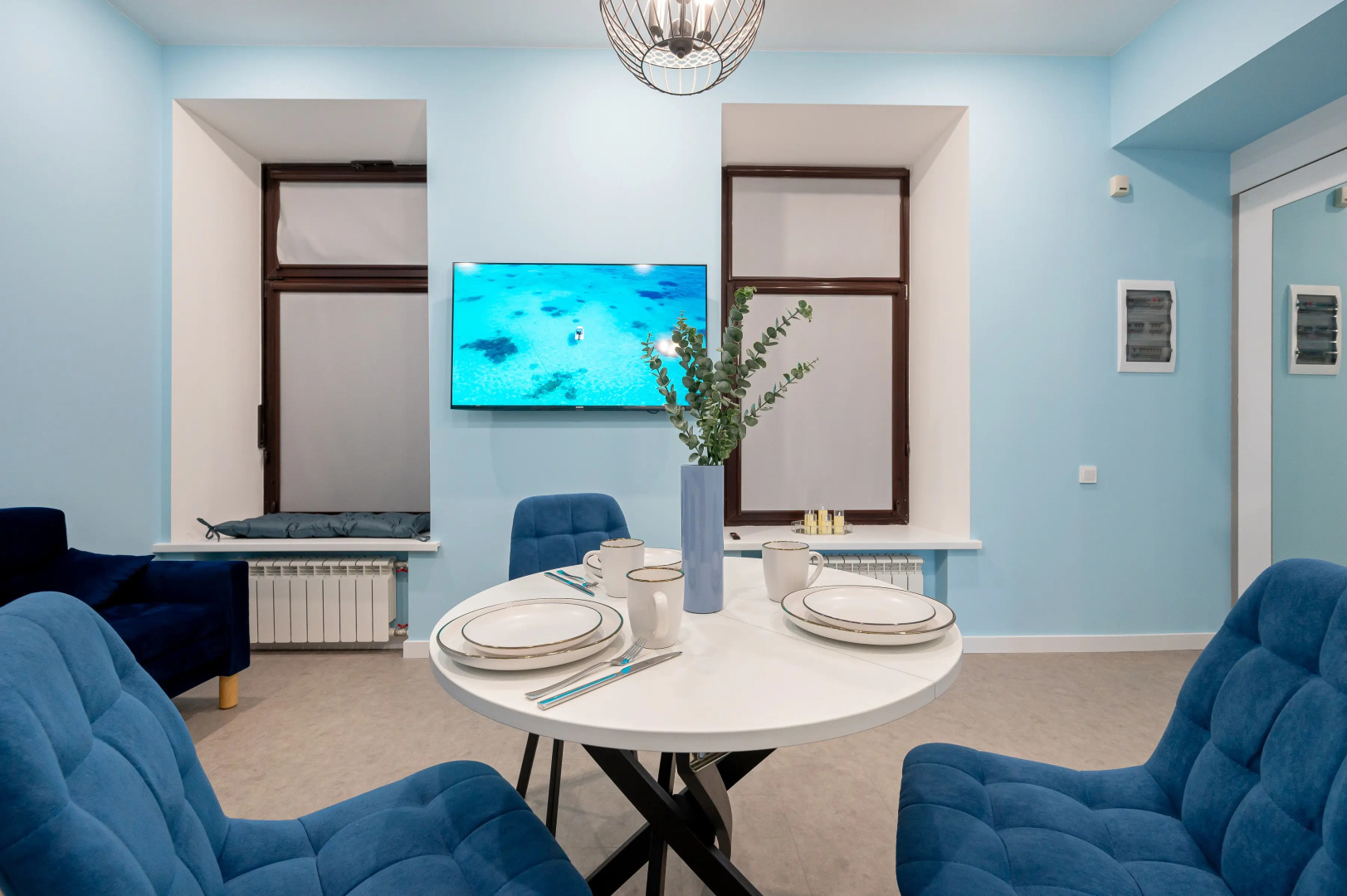 Апартаменты Уютная студия с видом на набережную Фонтанки