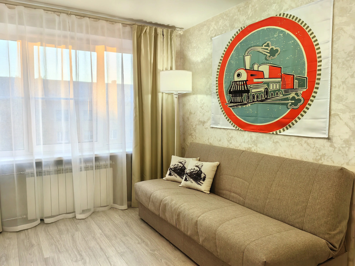 Квартира Арктический Экспресс у Железнодорожного Вокзала Мурманска