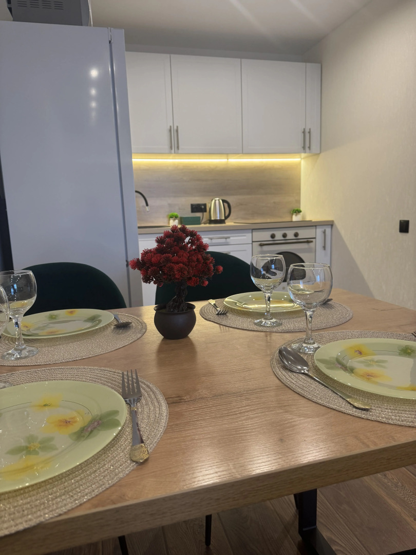 Квартира уютная с видом на город