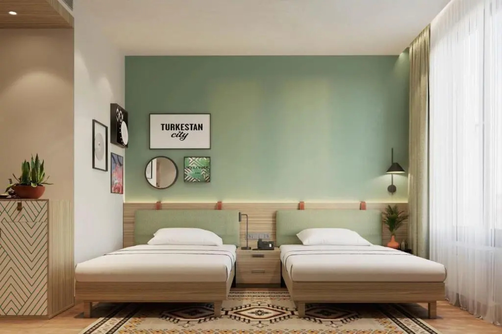 Отель Hampton by Hilton Turkistan