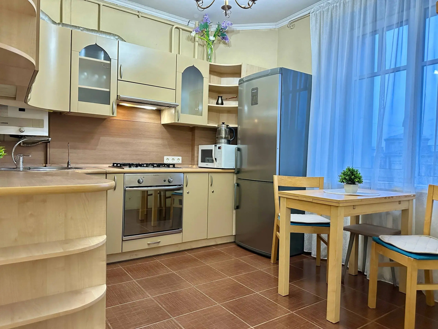 Квартира Гостемания в тихом дворе в центре