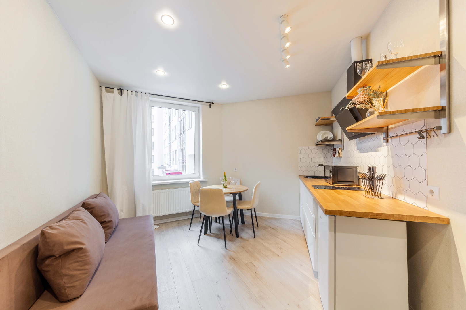 Квартира Стильная однокомнатная квартира в новом ЖК на Фрунзенской