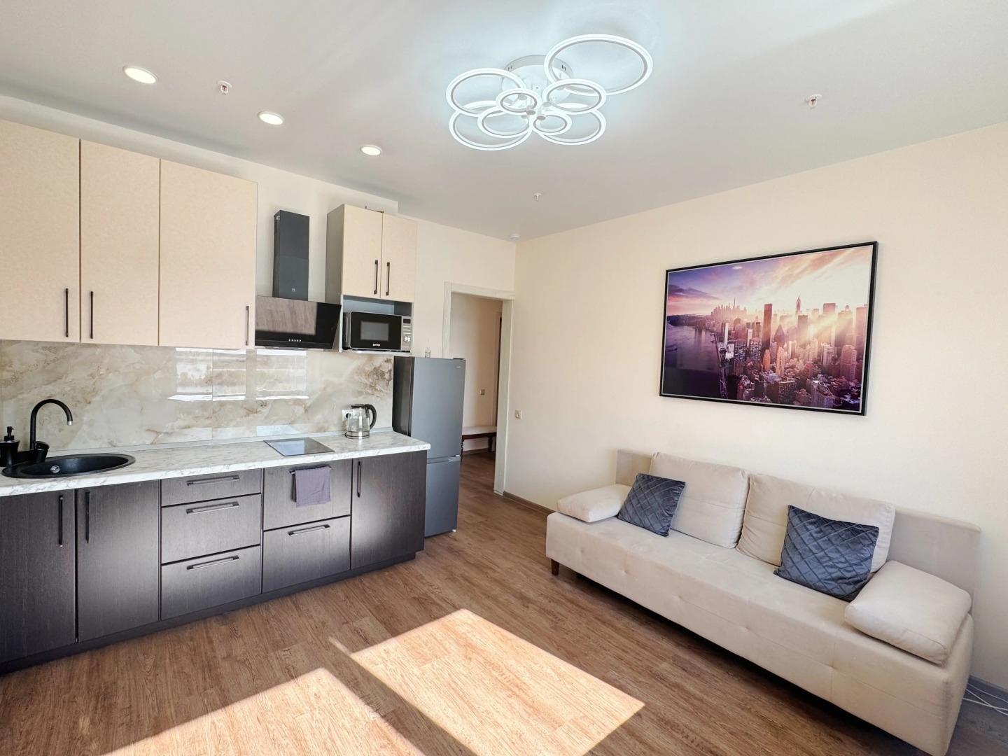 Апартаменты с Террасой и Видом на реку на Михайловской набережной