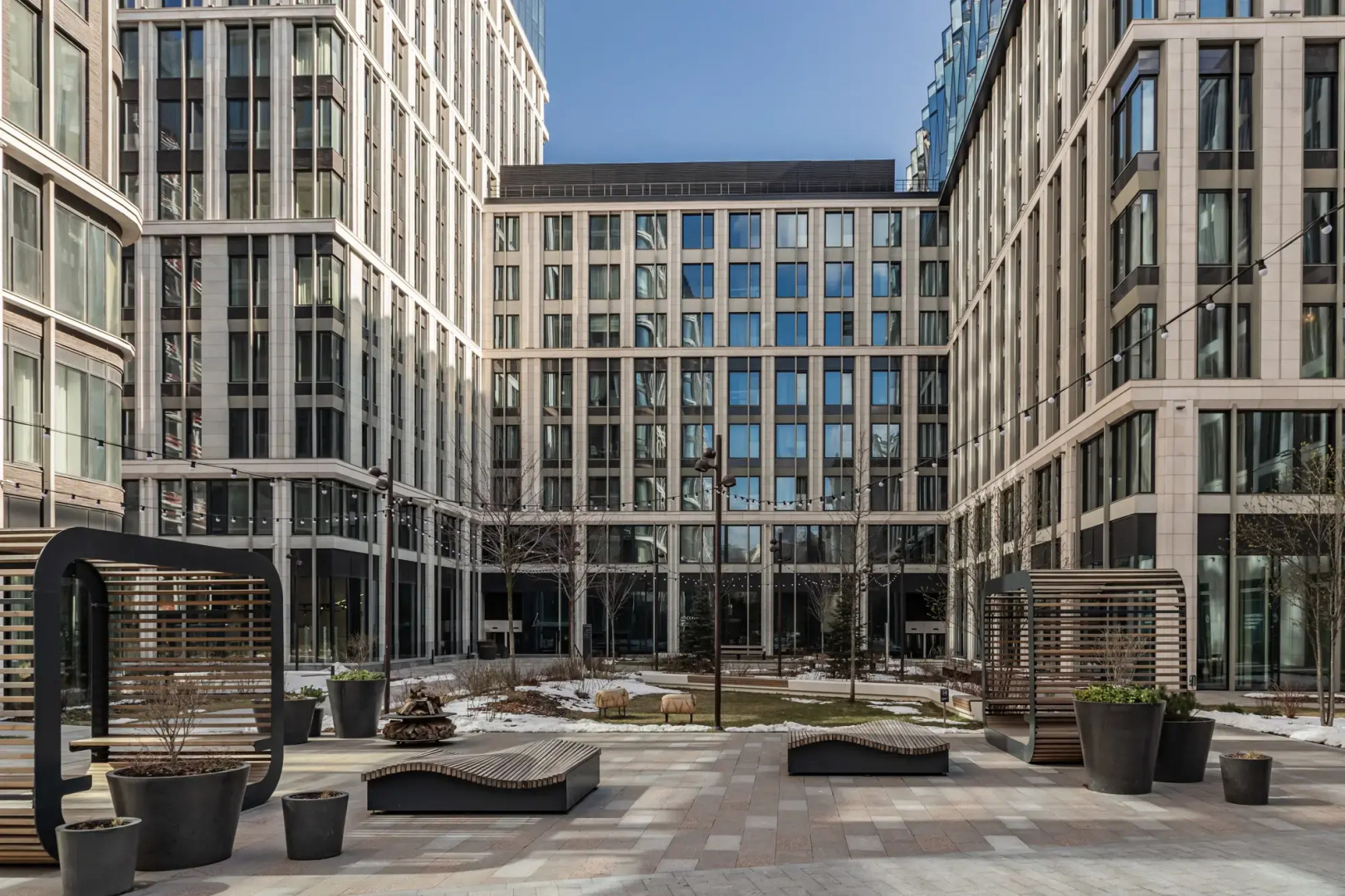 Квартира Moscow Deluxe Apartments Grand Residence SLAVA