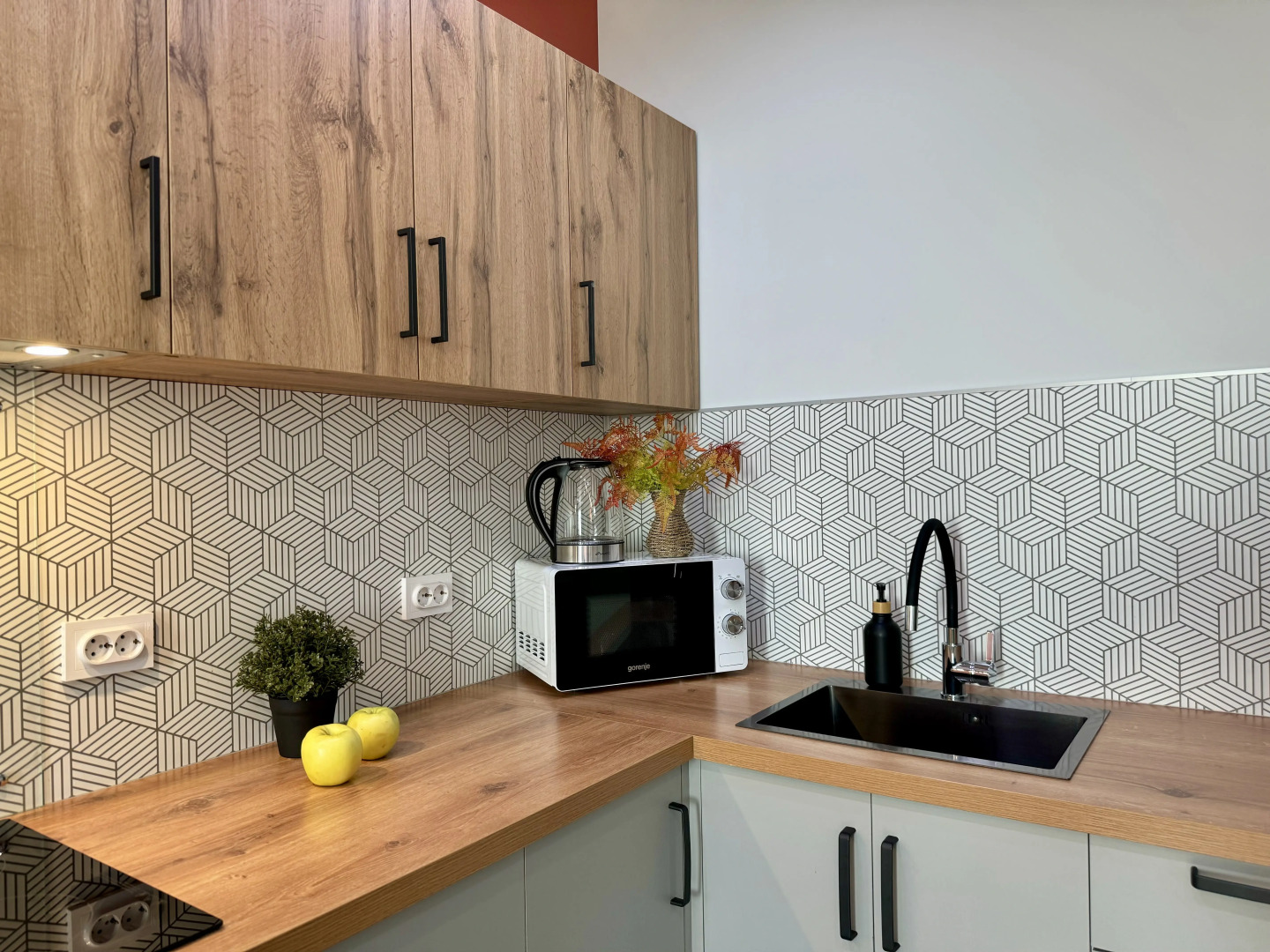 Квартира В скандинавском стиле с красивым видом на город для 4х гостей