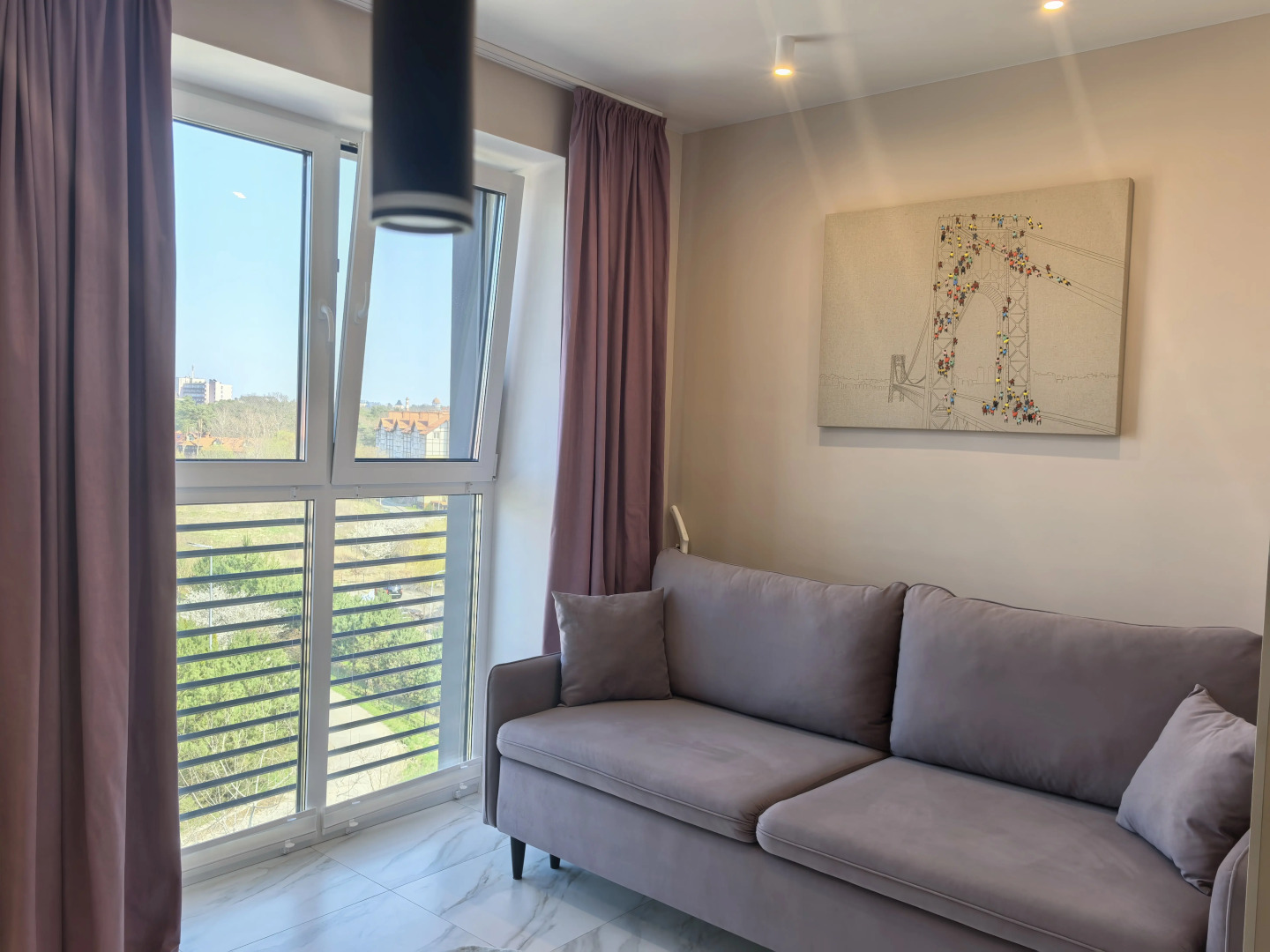 Апартаменты студия у моря Тихая гавань