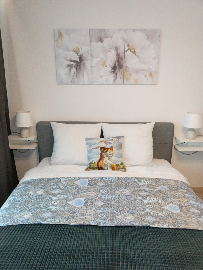 Квартира Новая евротрешка в ЖК Минск Мир с двумя отдельными спальнями