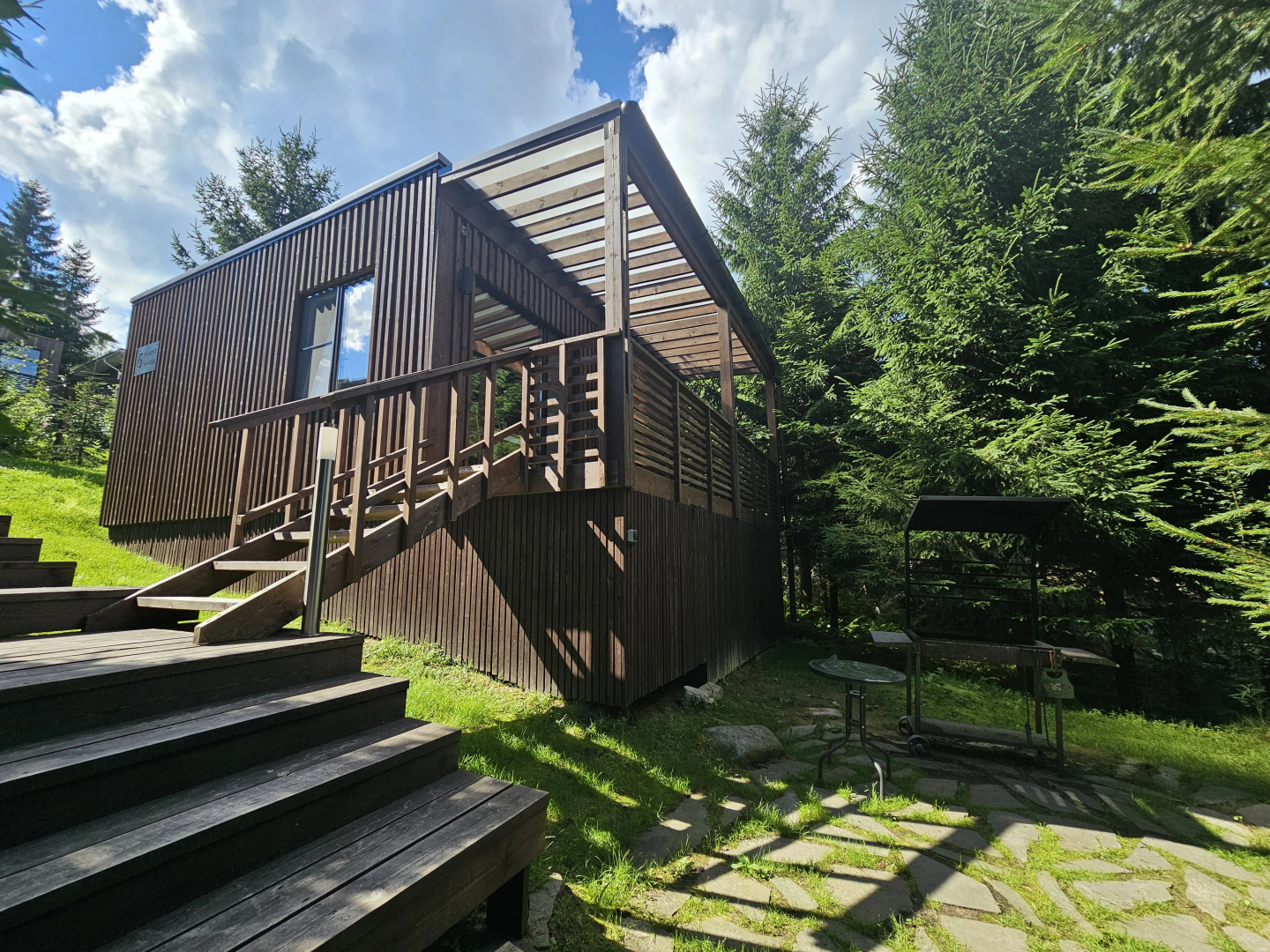 Коттедж Черничный Склон Forest House