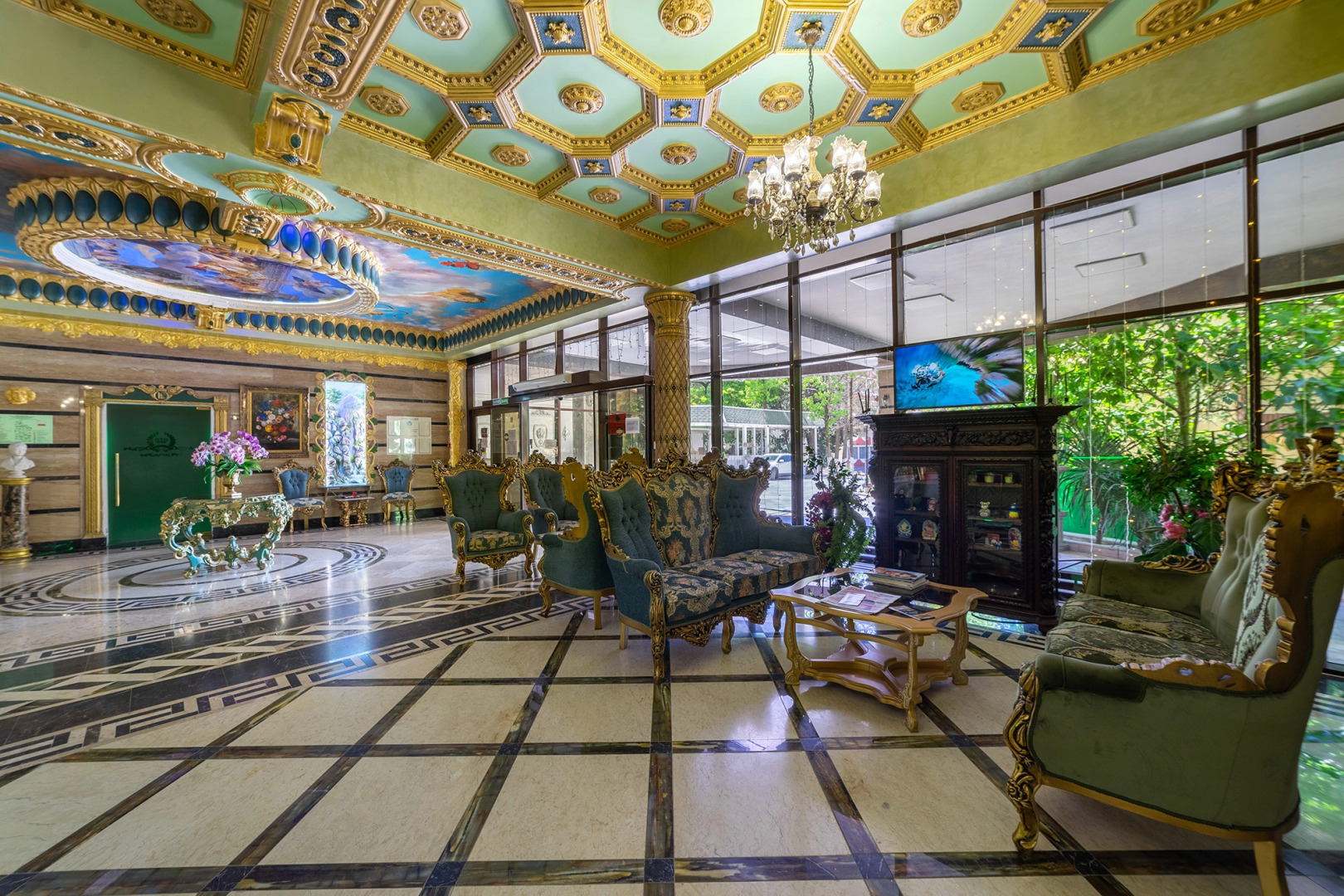 Квартира Студия на 12м этаже с потрясающим видом на море и город