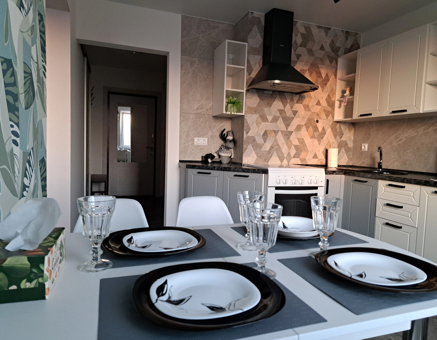 Квартира Уютная квартира с видом на бульвар