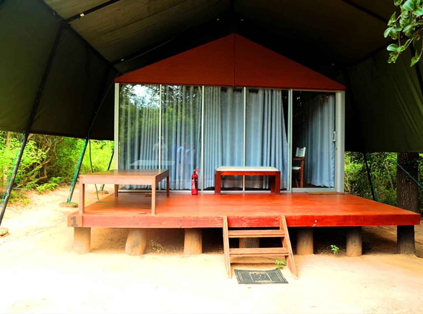 Отель Camping Yala Hotel Ravana luxury Safari Camp Tents