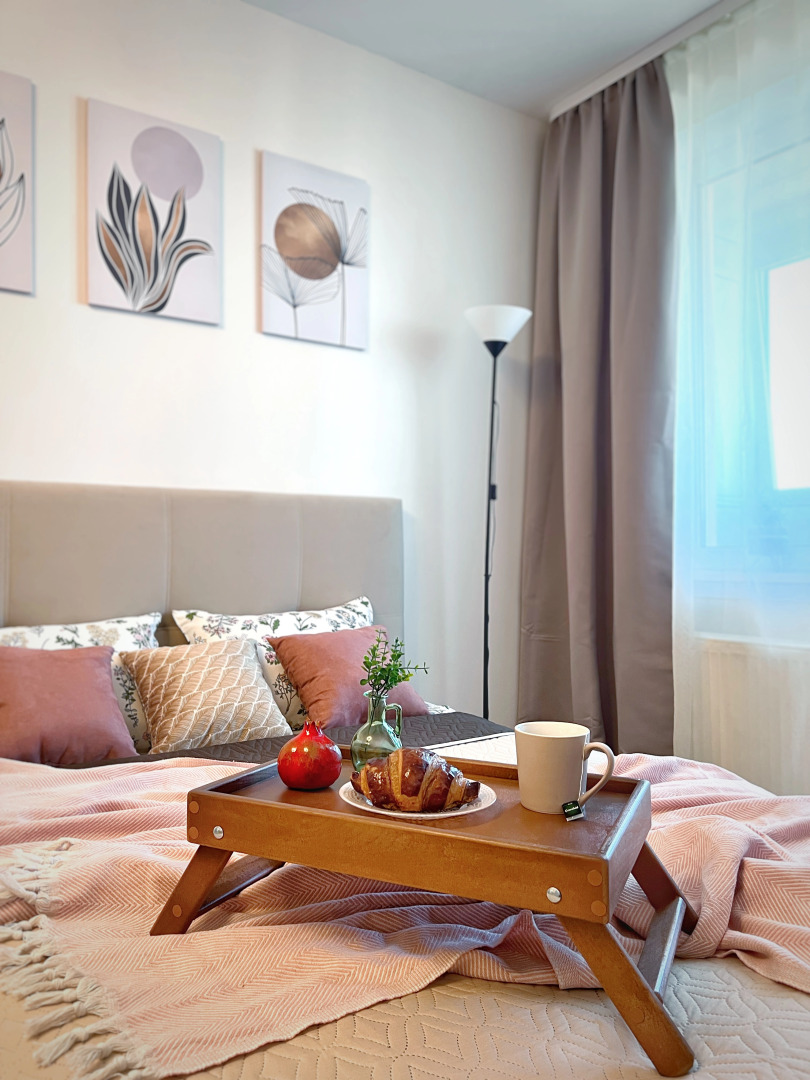 Апартаменты Granada Уютная студия в новом ЖК Шекспир с красивым видом на город