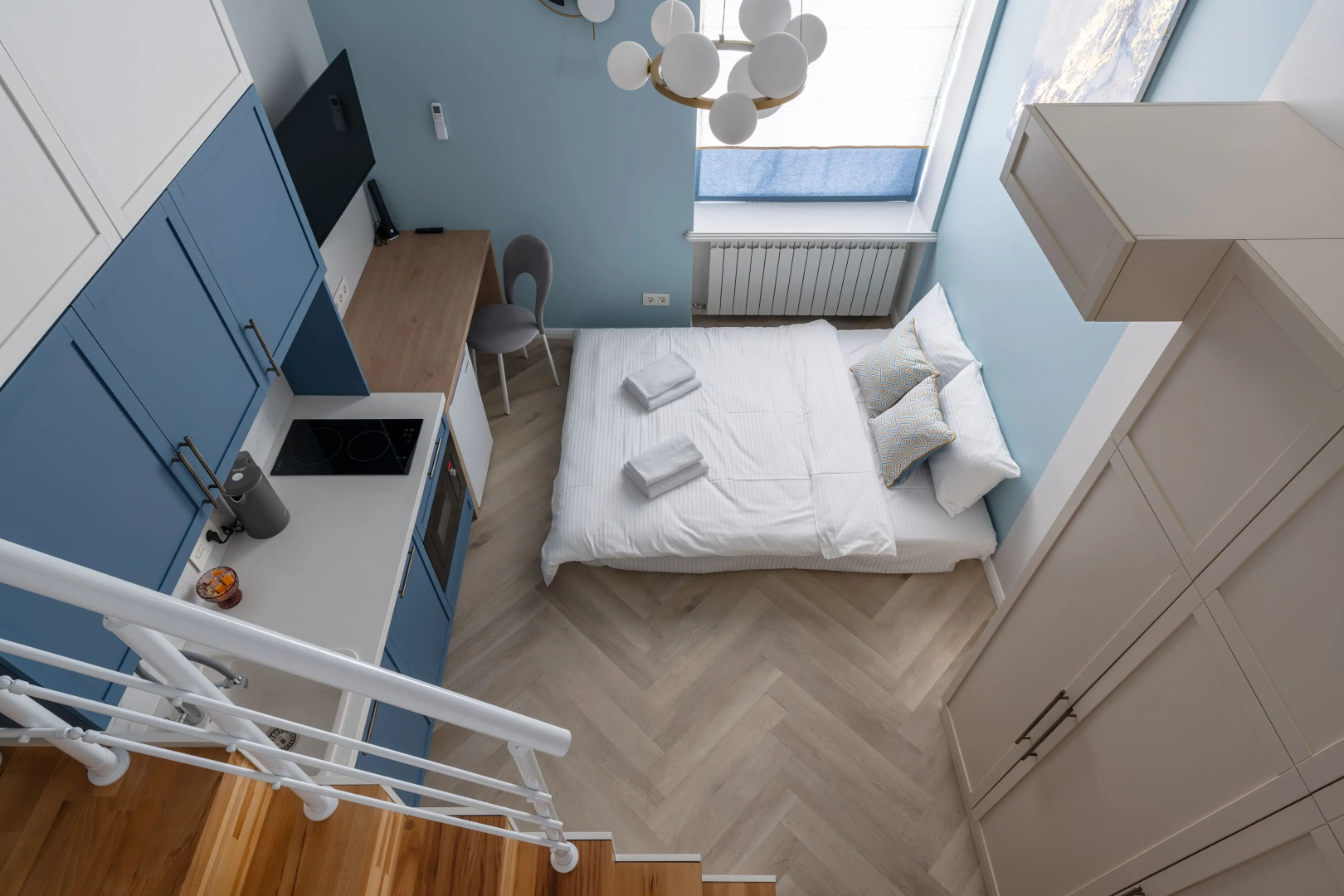 Апартаменты Двухуровневые Estetic House в LOFT FM