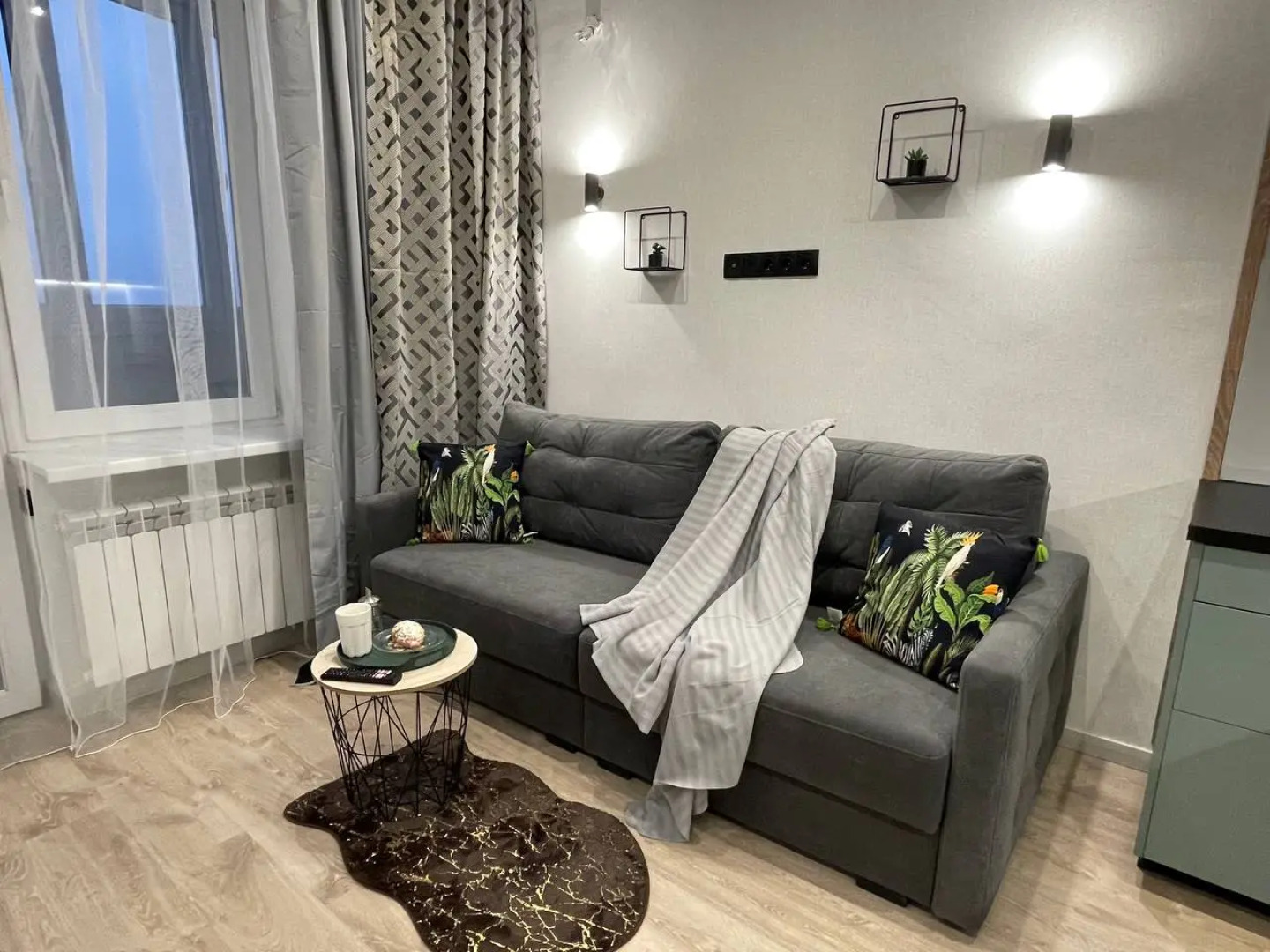 Квартира Уютный Апарт Шик Рядом с Рыбной Деревней