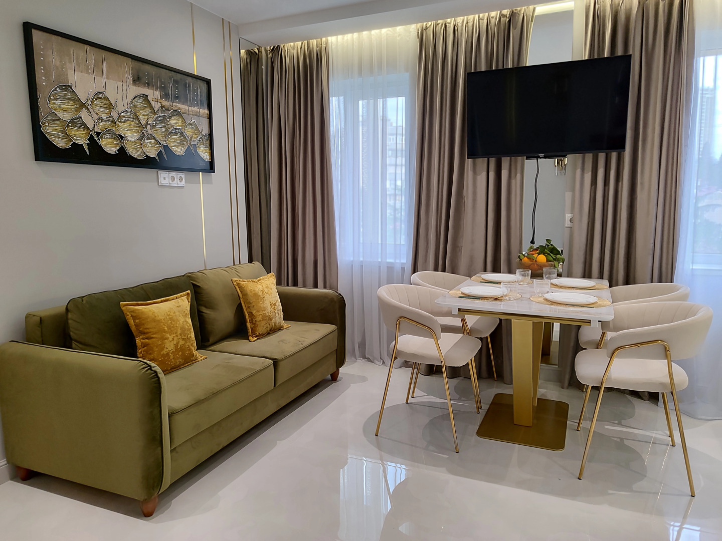 Квартира в центре Сочи комфорт, чистота, стиль, новая