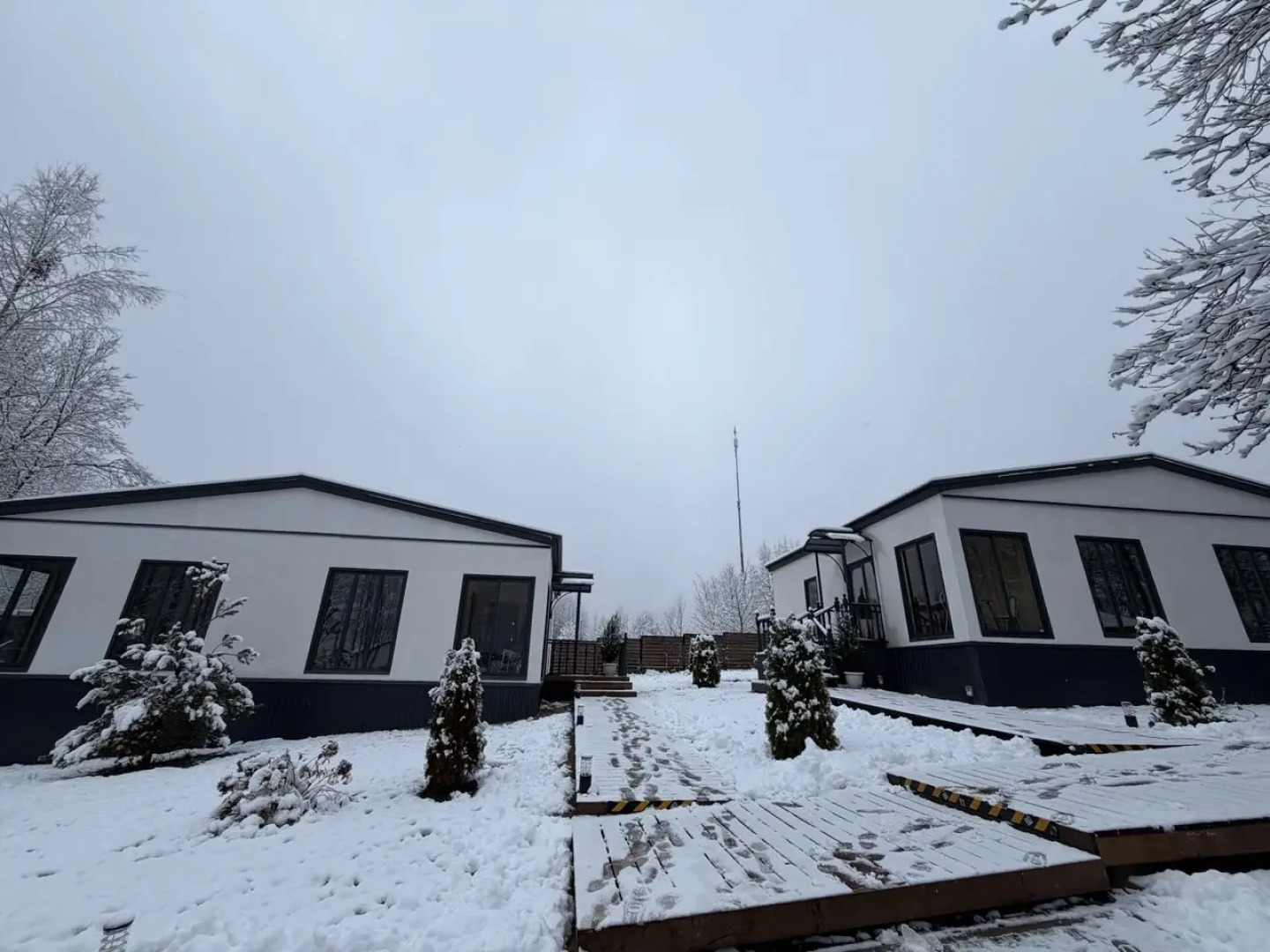 Гостевой дом Комфортный двухсекционный дом с отдельными входами