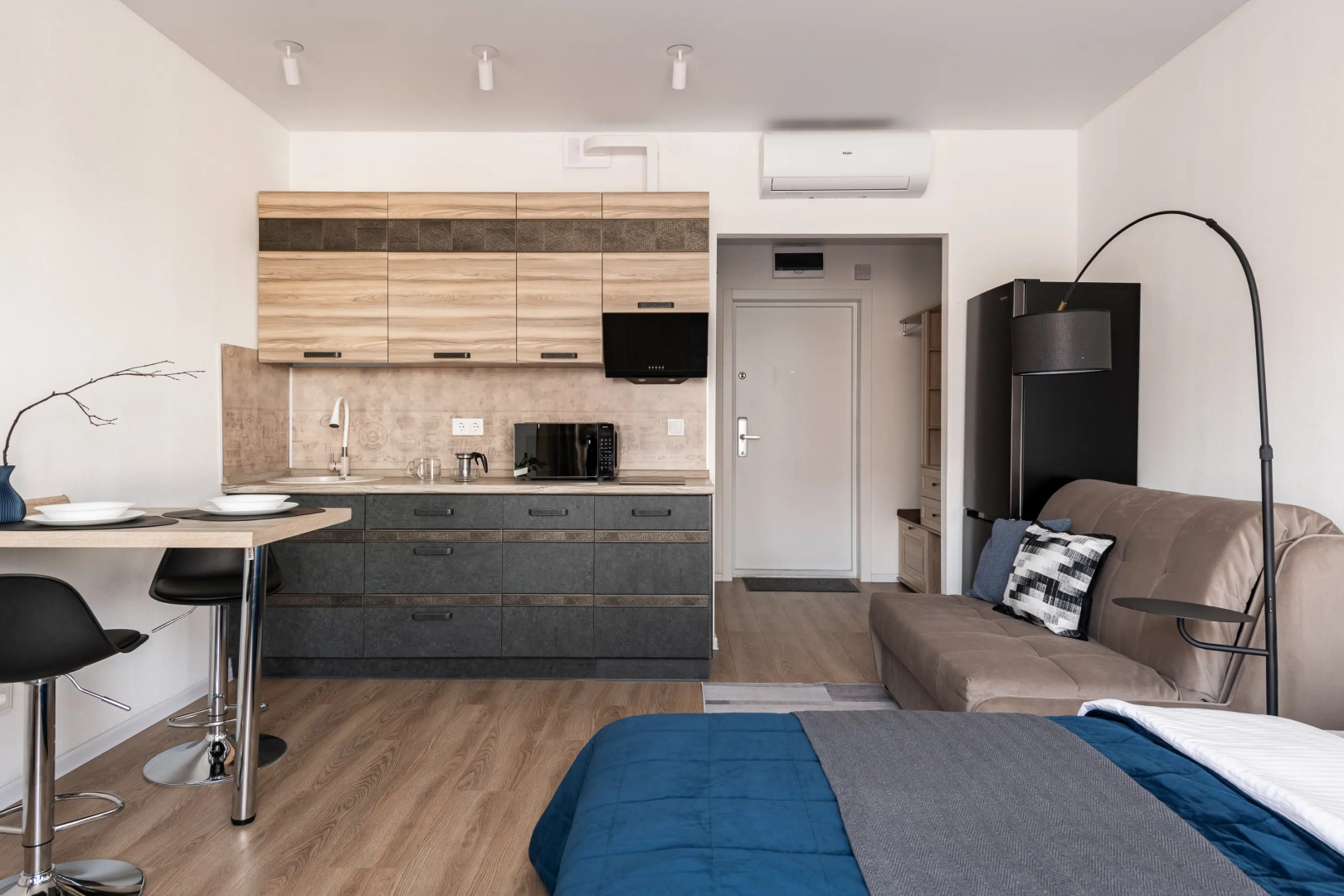 Квартира Уютная студия на четверых на Малой Очаковской