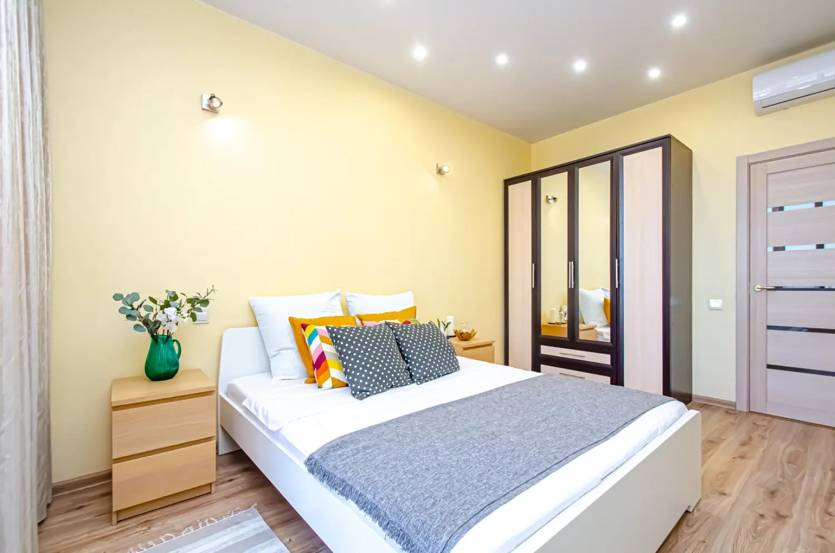 Квартира Комфортная 2к Andora в центре на 21 этаже ЖК Державинский квартал