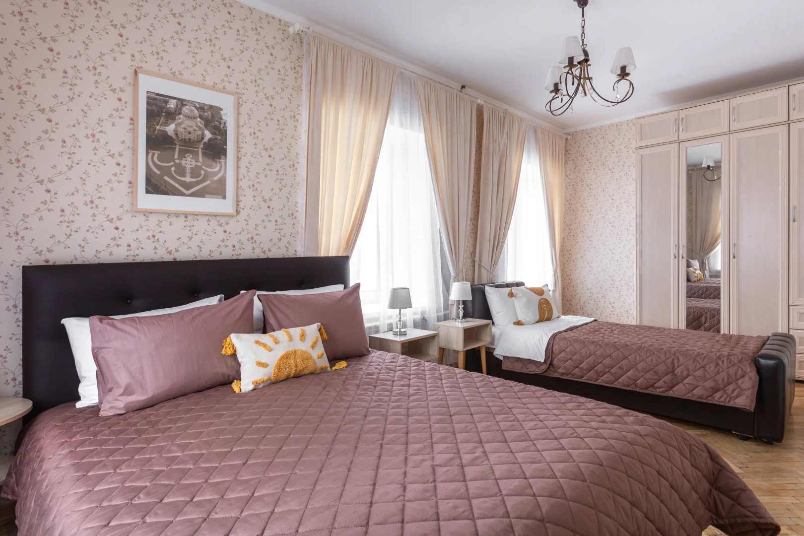 Апартаменты Prudius Apart трехкомнатные в центре Кронштадта