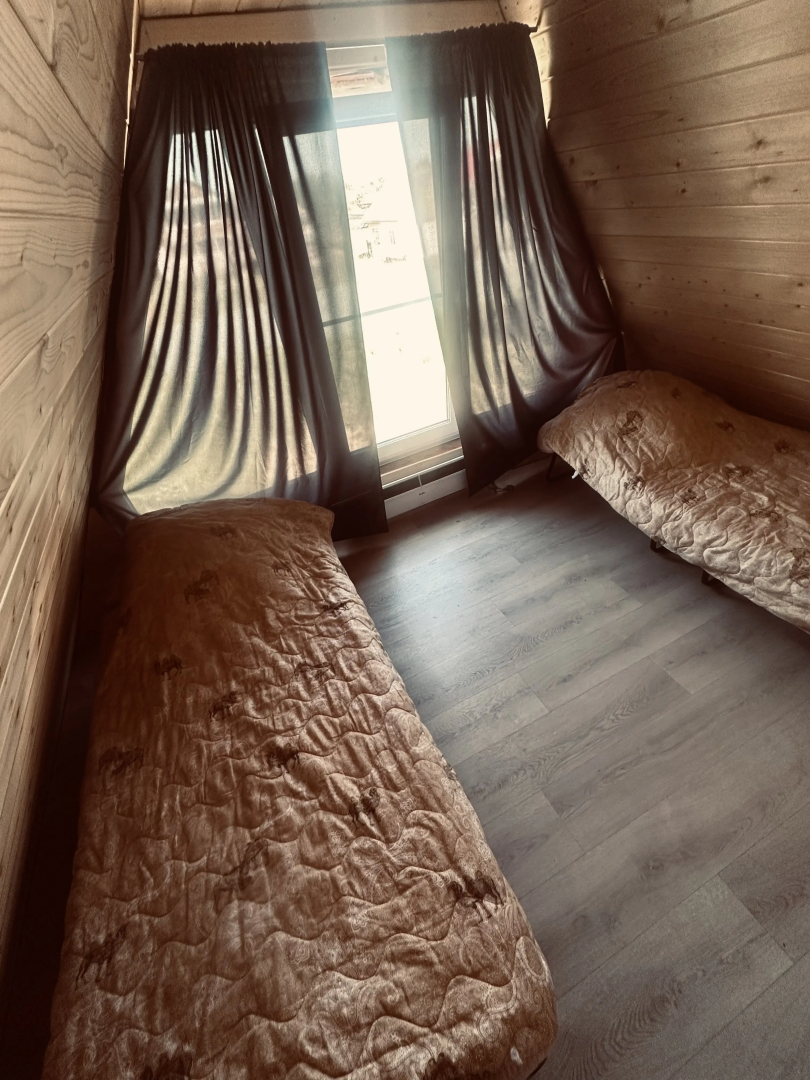 Частный дом А-фрейм в самом центре леса