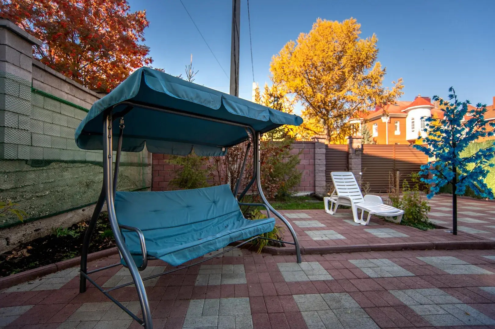 Бунгало с мангалом и верандой на Банном