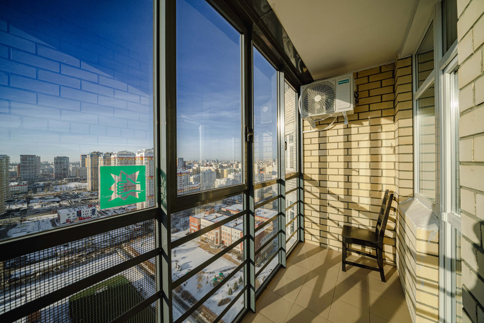 Апартаменты студия Rooms-ekb с видом на город (25 этаж)