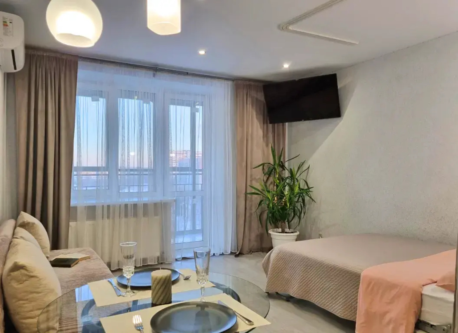 Квартира Студия возле Метро Авиастроительная