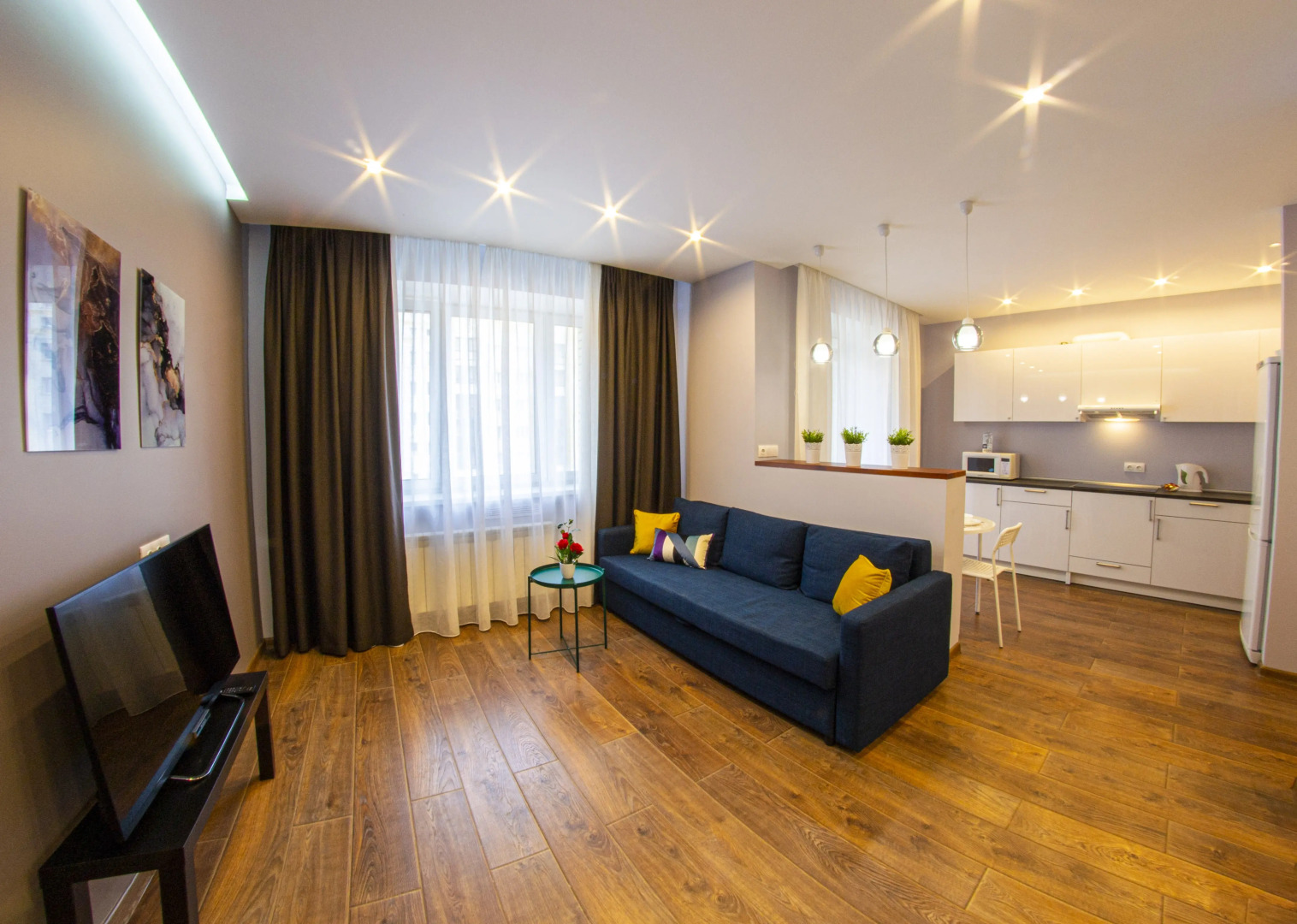 Апартаменты на 3 человекa