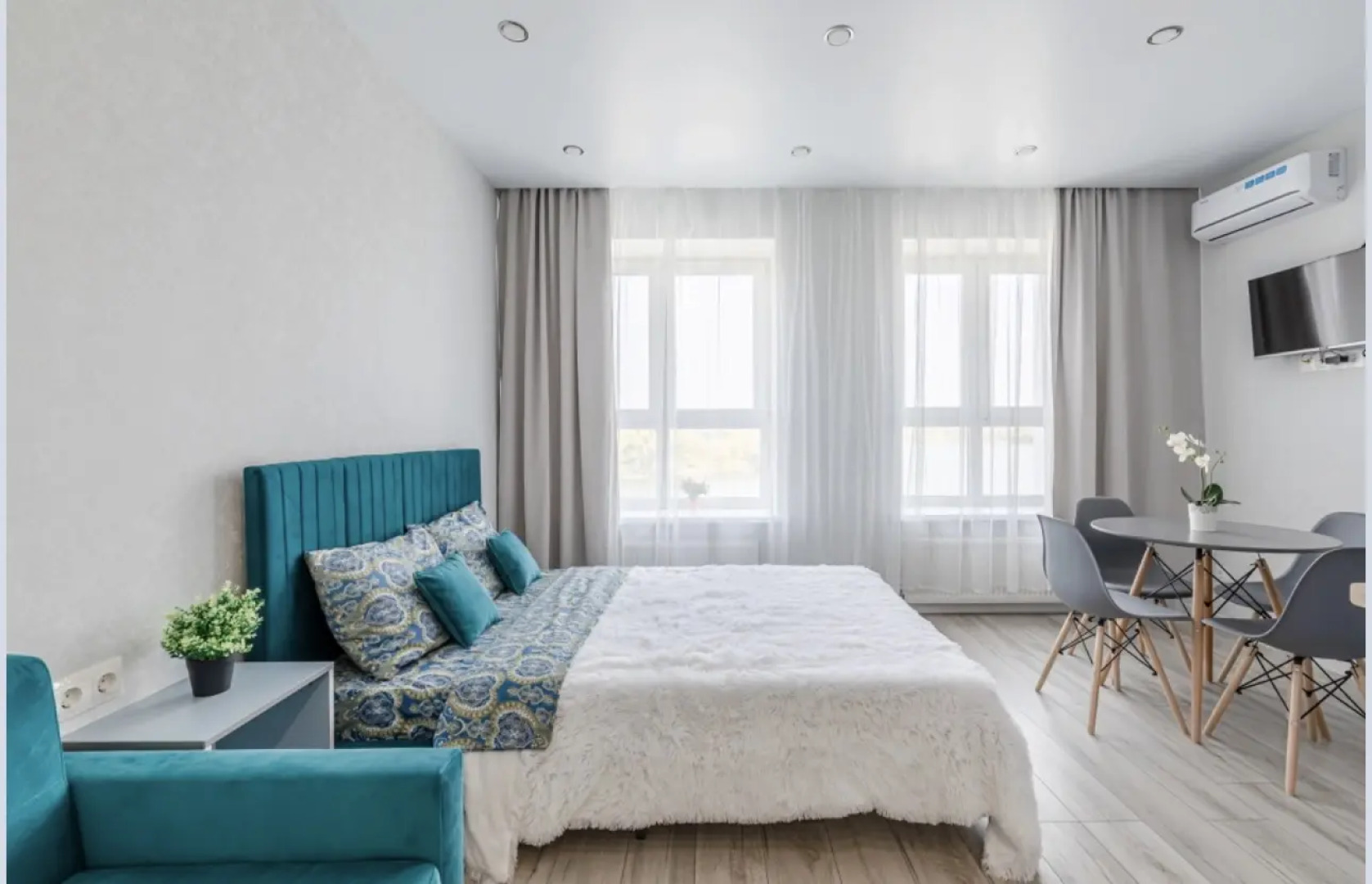 Апартаменты с видом на озеро Кабан