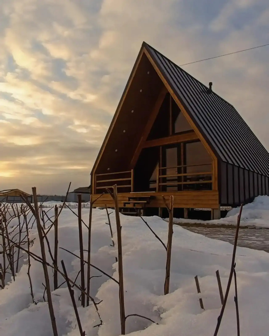 Гостевой дом в стиле «Афрейм»