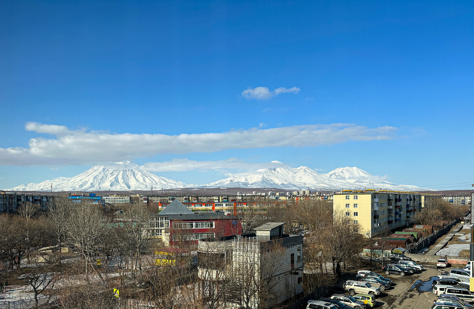 Квартира IZI home Kamchatka с шикарным видом на вулканы