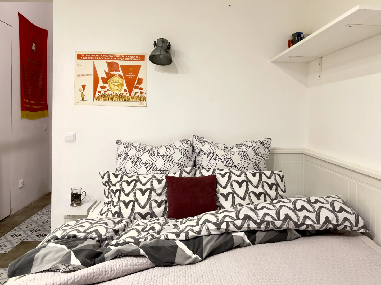 Апартаменты Красные апартаменты рядом с Дворцовой площадью