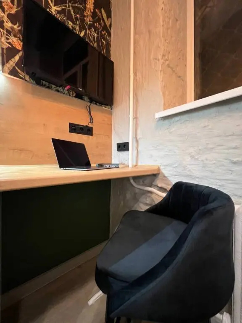 Уютная студия Emerald Forest у метро Электрозаводская