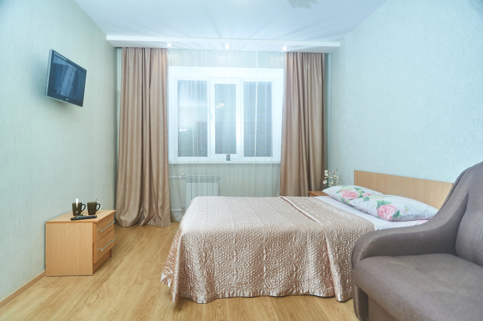 Квартира Двухкомнатная Как дома 58 на калинина 9