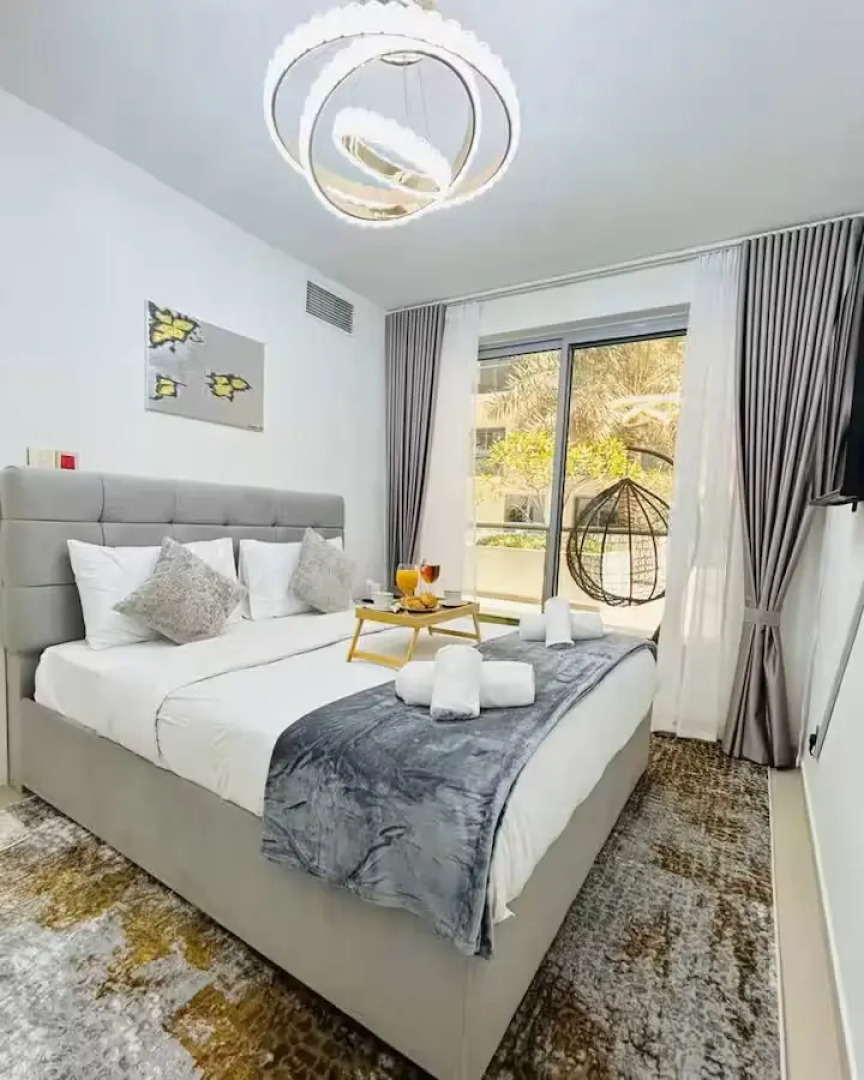 Апартаменты Glam & Family-Friendly 2-Br Duplex in Al Marjan