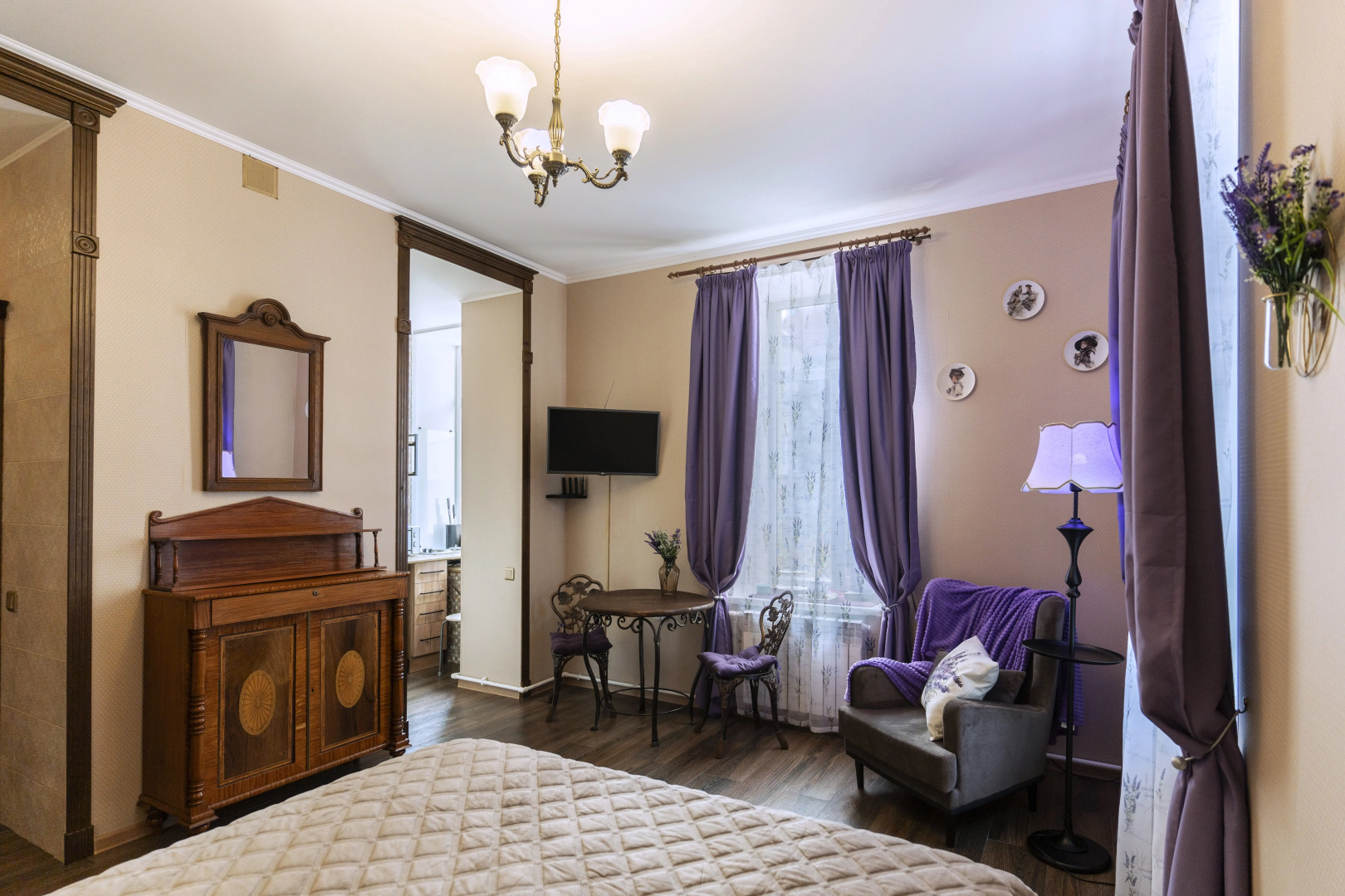 Квартира Vyborg Velvet Aparts Прованс в Рыбном переулке