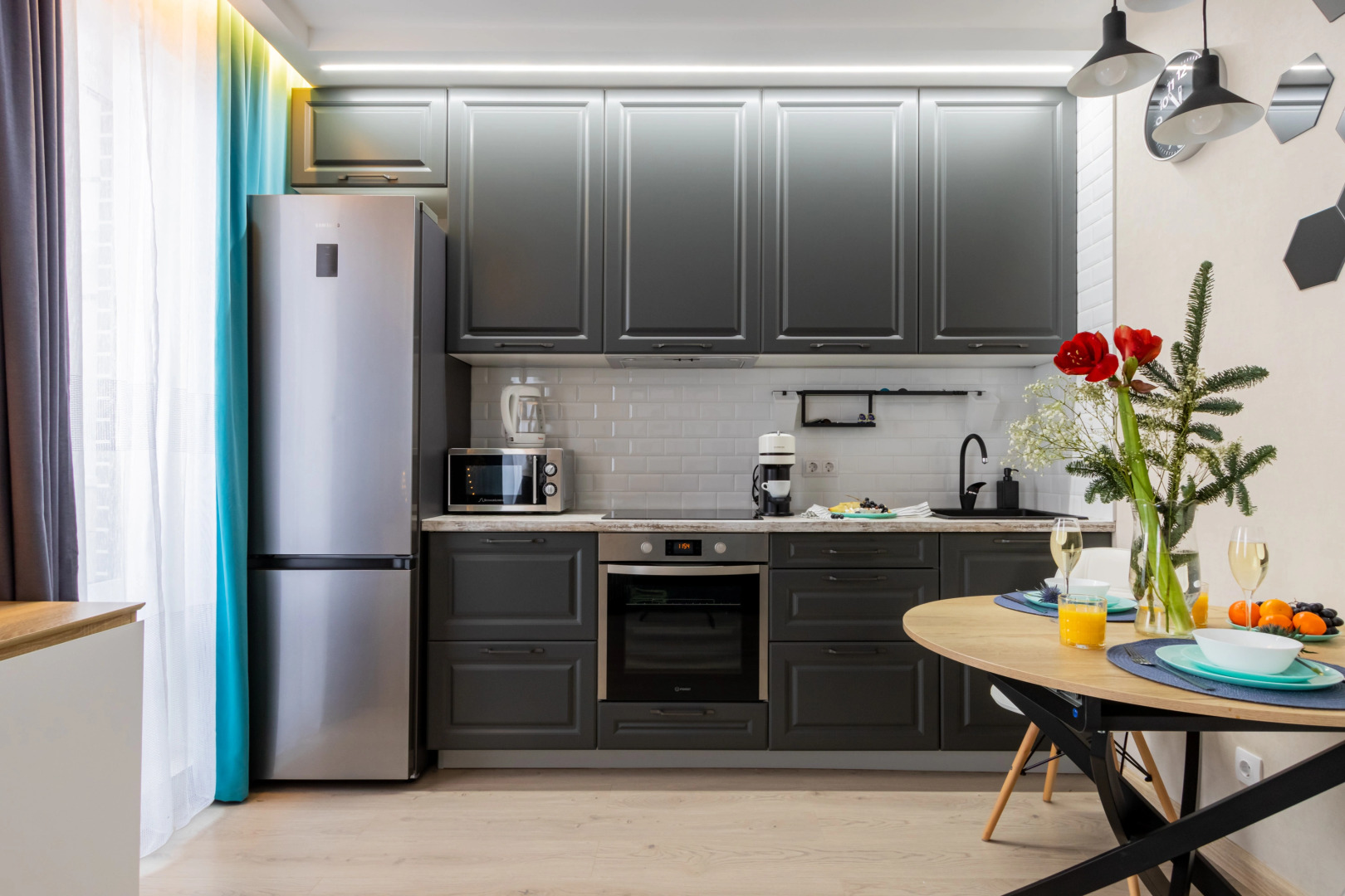 Квартира Дизайнерская студия с кондиционером (спортивный зал включен)