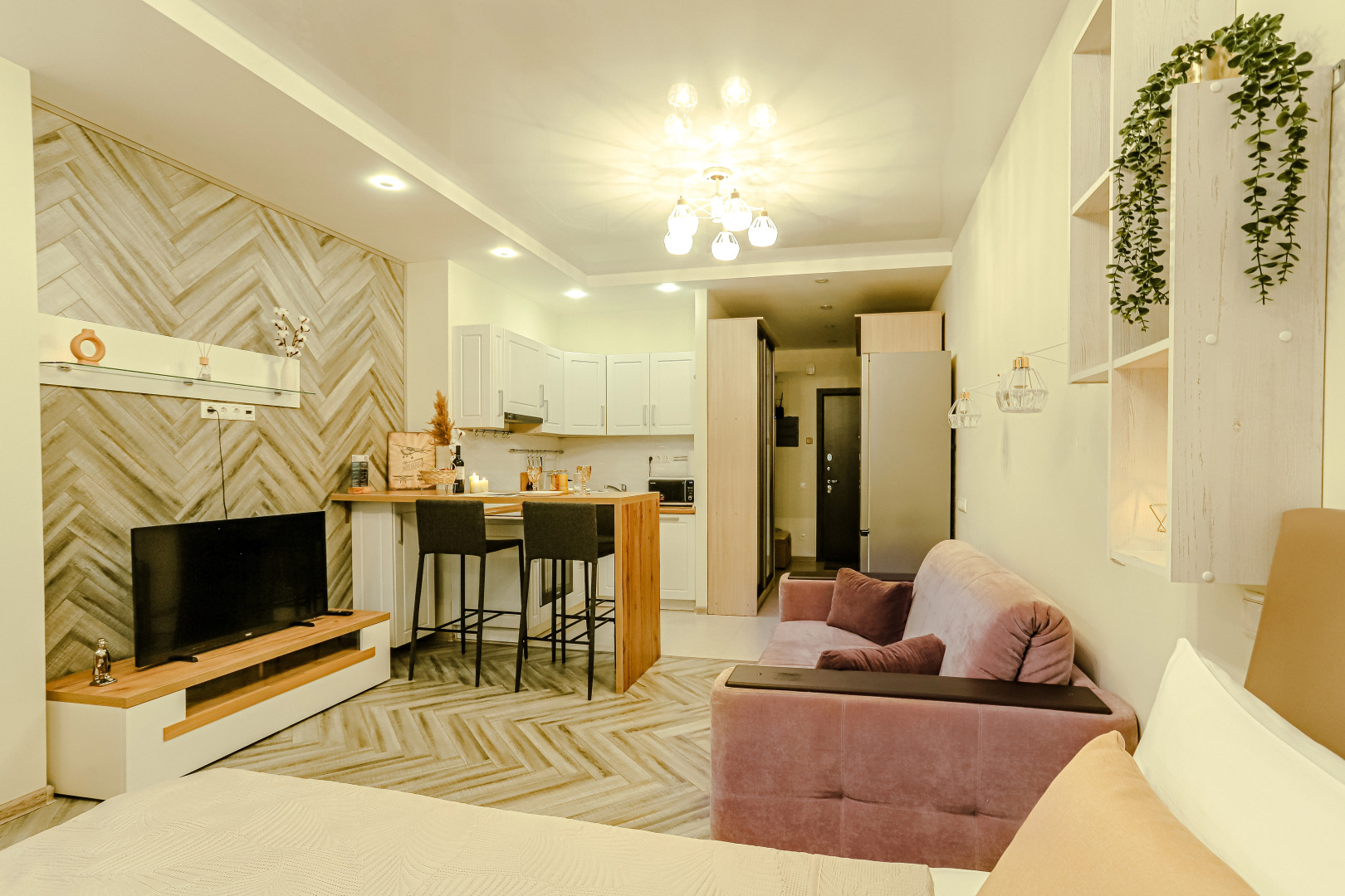 Апартаменты Lalapart Aristocrat с рабочим столом в ЖК Савеловский Сити