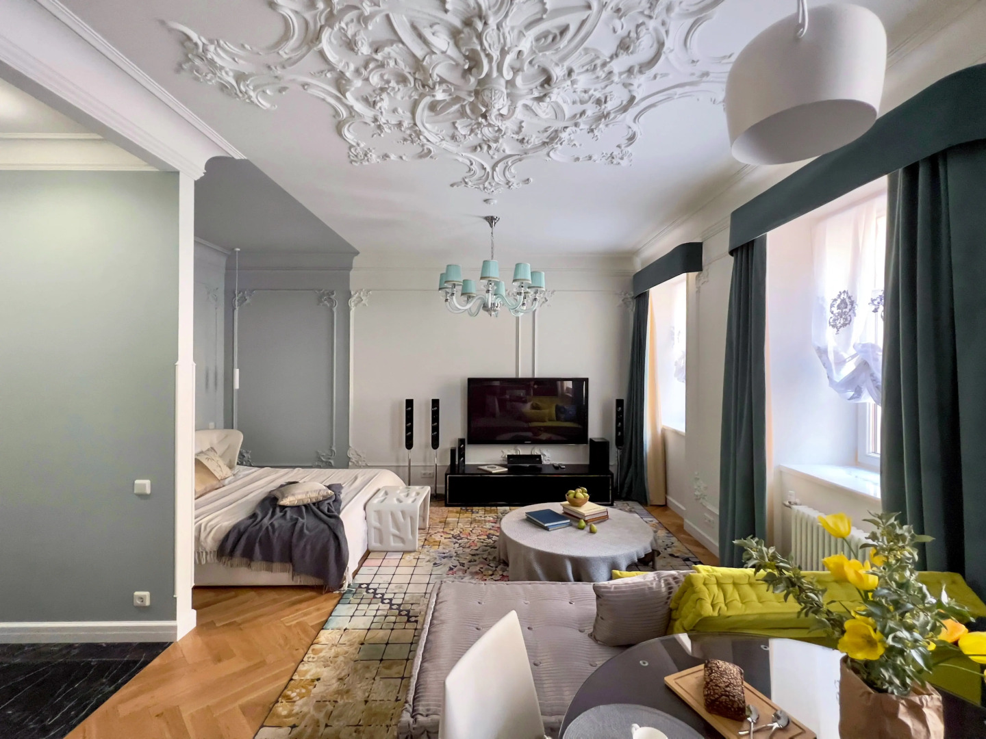 Квартира Студия у Новой Голландии Gamma Bianca