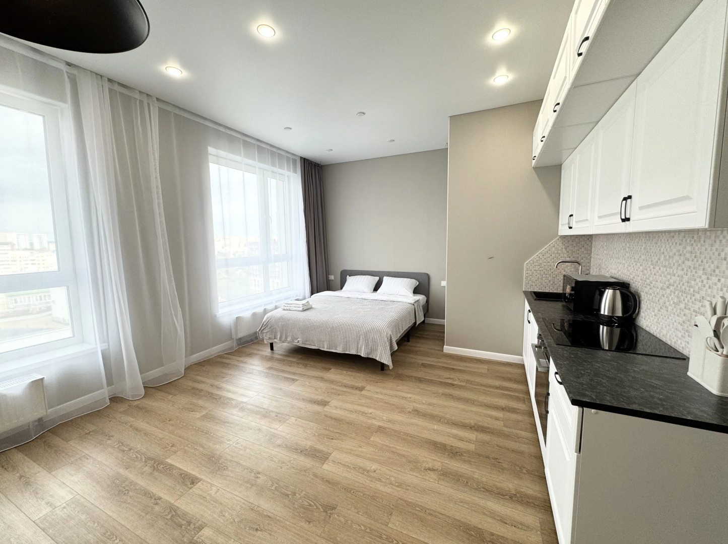 Квартира Уютная Студия в Центре Города Уфы